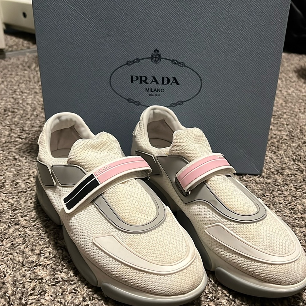 Prada Cloudburst Logo Hook & Loop. - image 1